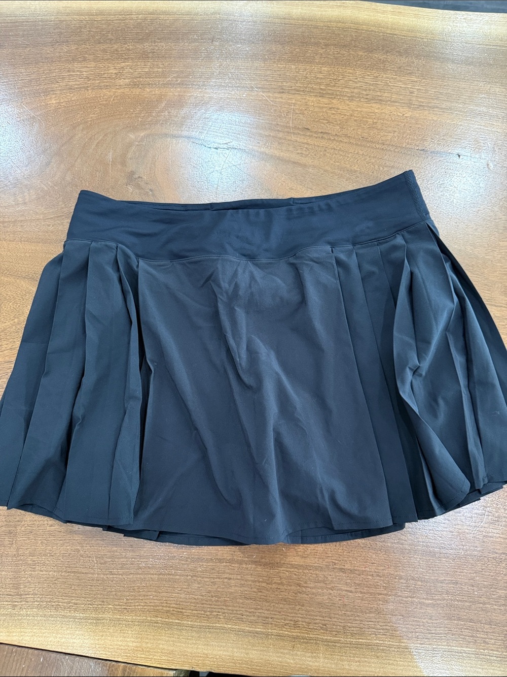 Lululemon Black Pleated Skort